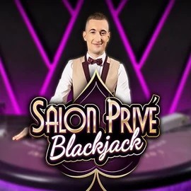 Blackjack Salon Privé logo by Ezugi Rollxo Casino
