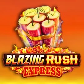 Blazing Rush Express casino game by AreaVegas – featured logo at Rollxo Casino
