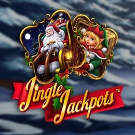 Jingle Jackpots logo – Jackpots by Dragon Gaming at Rollxo Casino