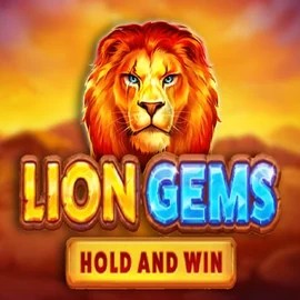 Lion Gems Hold and Win slot visual from Playson available on rollxocasinoo.de
