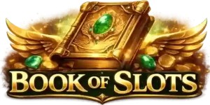 Book of Slots by ThunderSpin, showcased at rollxocasinoo.de – game logo