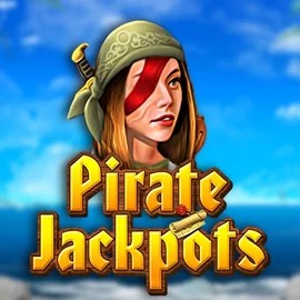 Pirate Jackpots logo by Belatra Games Rollxo Casino