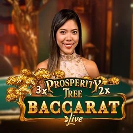 Prosperity Tree Baccarat by Evolution, showcased at rollxocasinoo.de – game logo