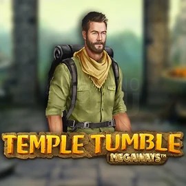 Temple Tumble Megaways logo – Slots by Relax Gaming at Rollxo Casino